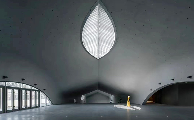 長(zhǎng)春偽皇宮新建地下展館雙曲穹頂 長(zhǎng)春偽皇宮新建地下展館雙曲穹頂